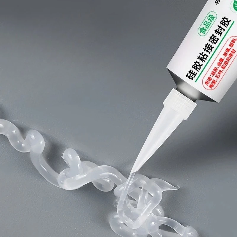 1pcs Food grade sticky silicone special glue superglue rubber metal plastic soft high temperature resistant sealant