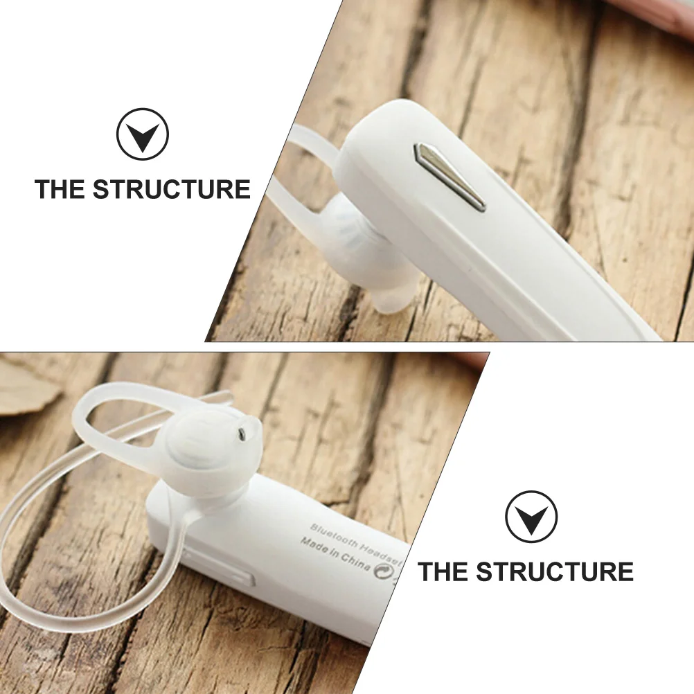 

2pcs Car Earphones Wireless Outdoor Sports Headset Stereo Lightweight Comfortable Ergonomic Design For Calls Music