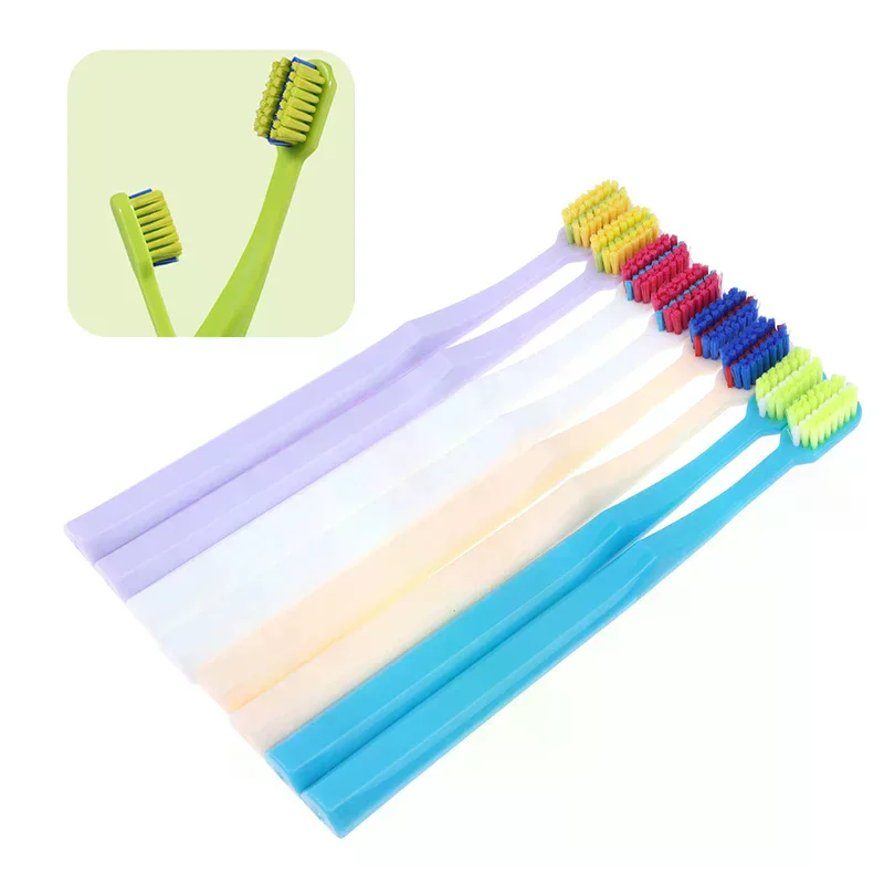 1Pcs Orthodontic Toothbrushes Clean Orthodontic Braces Non Toxic Adult Dental Tooth Brush Soft Toothbrush random color