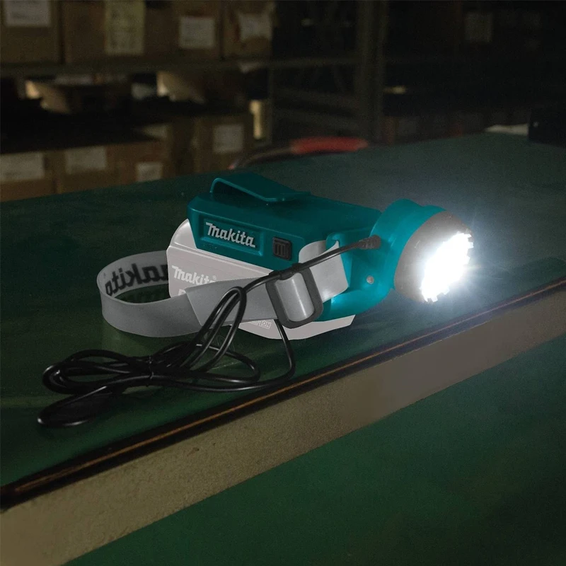 Imagem -05 - Makita Dml800 18v Lxt Lítio-ion Led Farol sem Fio Recarregável de Alta Potência de Alta Luminância Refletor Externo Interno