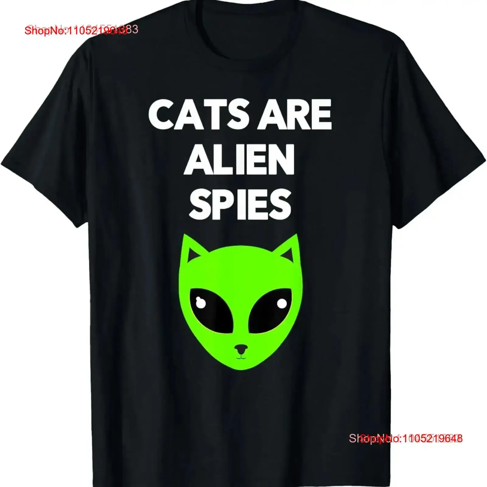 

Funny Cats Are Alien Spies T Shirt For And Kids vintage Washed Unisex designer clothes Comfortable Stretched Slightly homme