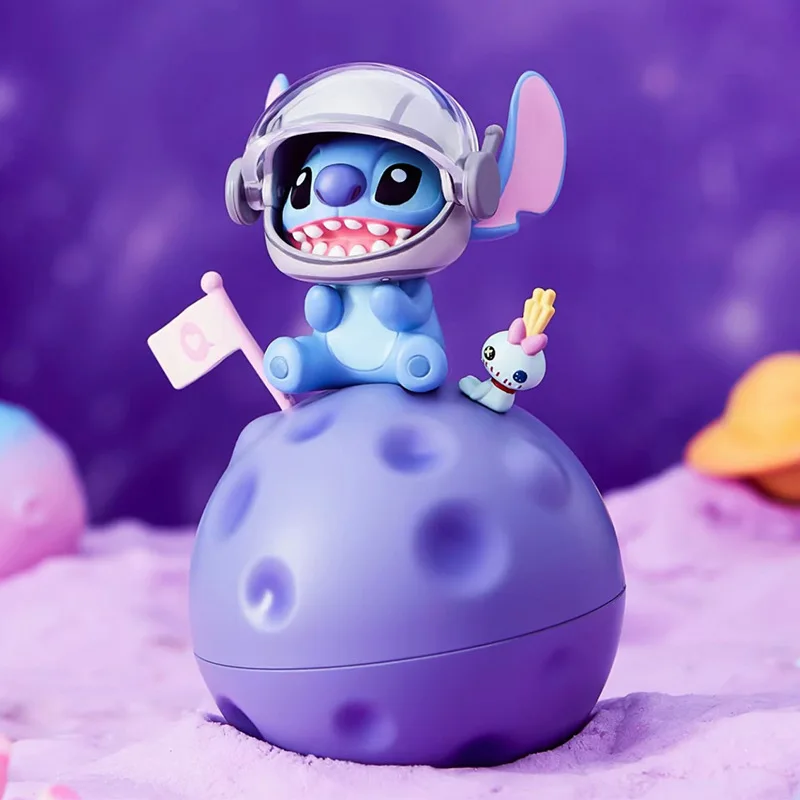 Disney Stitch Interstellar Shuttle Series Random Blind Box Interstellar Baby Stitch Handmade Desktop Ornament Gift For Friends