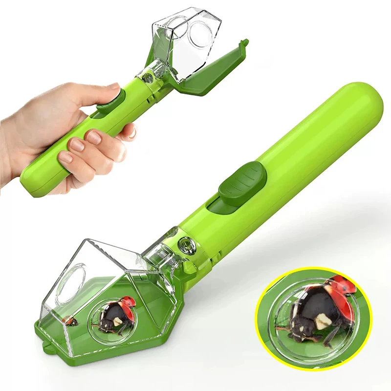 Nouvelle loupe attrape-insectes, observation interactive des insectes en extérieur, attrape-insectes, puzzle pour enfants, outil d'apprentissage de la nature
