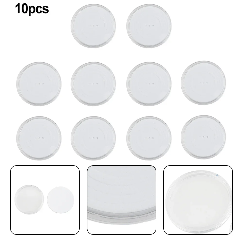 Plastic Coin Capsule Container Round Holder 5*5*0.5cm Business gifts Transparent 10xClear 20 ~ 40mm Useful New