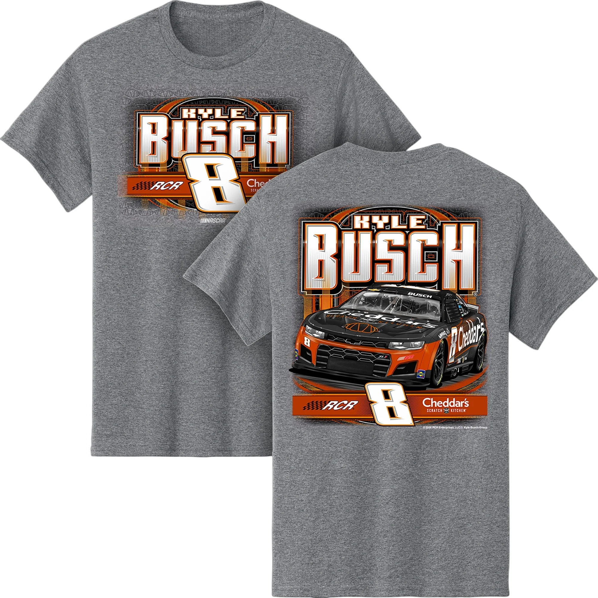 Kyle Busch Sports Racing T-shirt Men Women Summer Cotton Clothing Fashion Oversized High Quality Short Sleeved Tee Streetwear