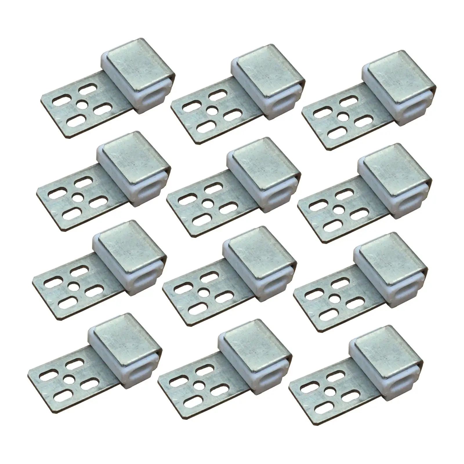 12x Upholstery Clips Five-hole Connectors Accessories Sofa Spring Clips Repair Parts for Sofa Chair Chair Couch Bed Furniture