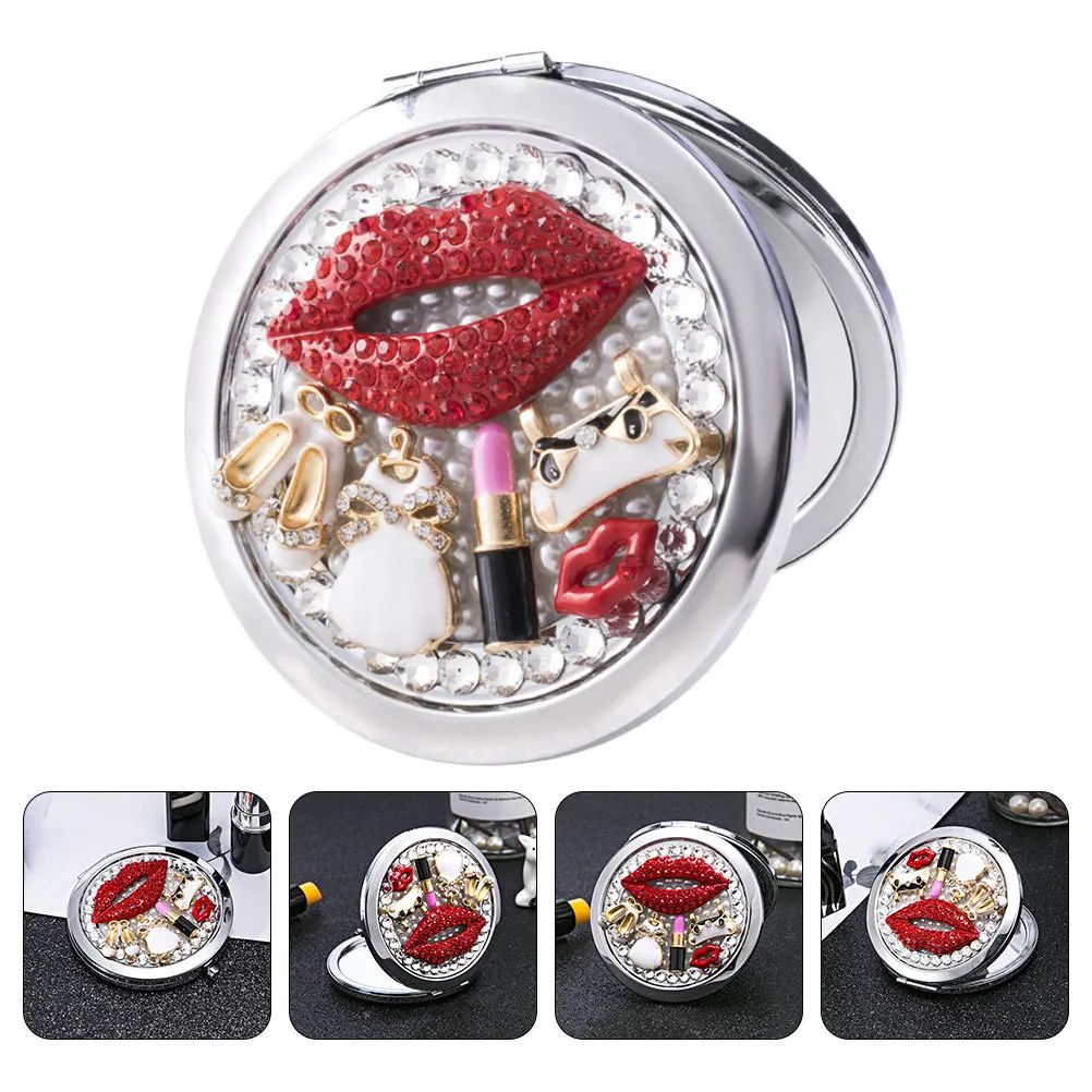 

1Pcs Foldable Mirror Dual-Side Portable Small Mirror for Women Beauty Tool on The Go Small Makeup Tool