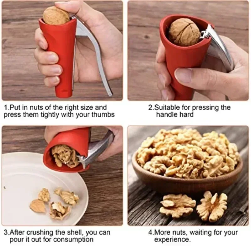 مشبك جوز متعدد الوظائف ، فتاحة قشرة البندق ، قشر منزلي ، مكسرات مفتوحة من الجوز ، فتاحة الكستناء ، مشبك البقان ، المنزل #3