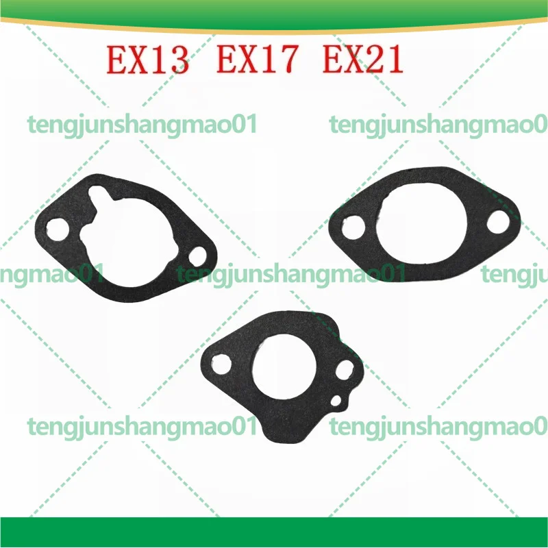 3set For Subaru EX130 EX170 EX210 Engine Heat Insulator Carburetor Air Filter Gasket Set Garden Power Tool Accessories