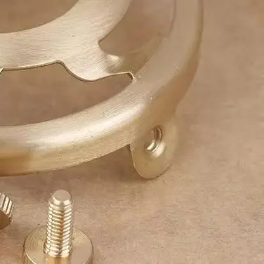 

1Pc Light Socket Brass Three Holes Ring E27 E14 Screw Lampshade Fixed Ring Holder Shade And Socket Connecter