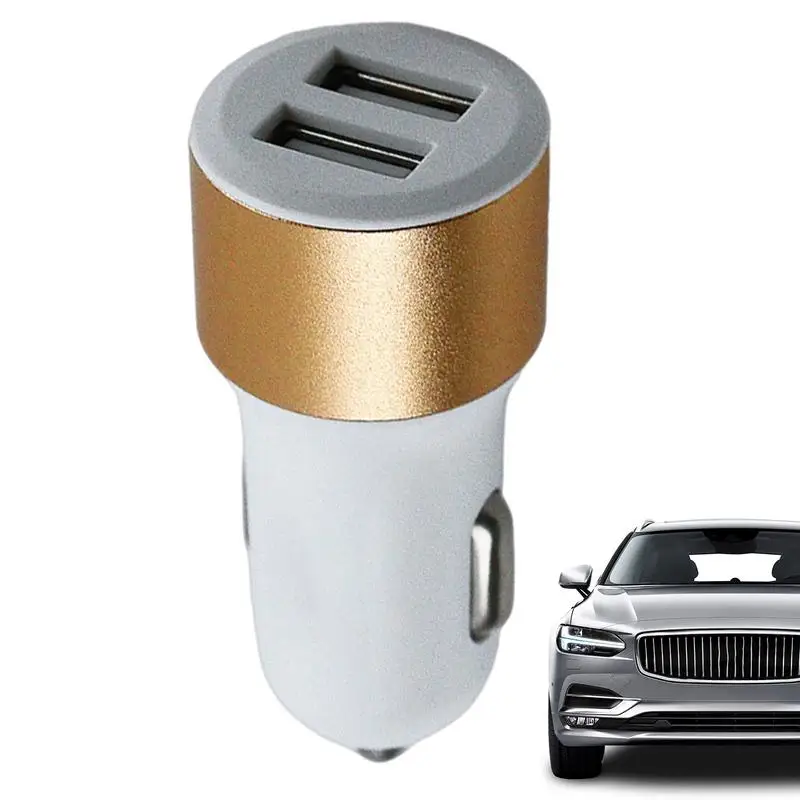 

Super Fast Car Charger 12-24V Universal Car Charge Adapter With Dual Ports Car USB Socket Stable And Fast Charging USB C Car