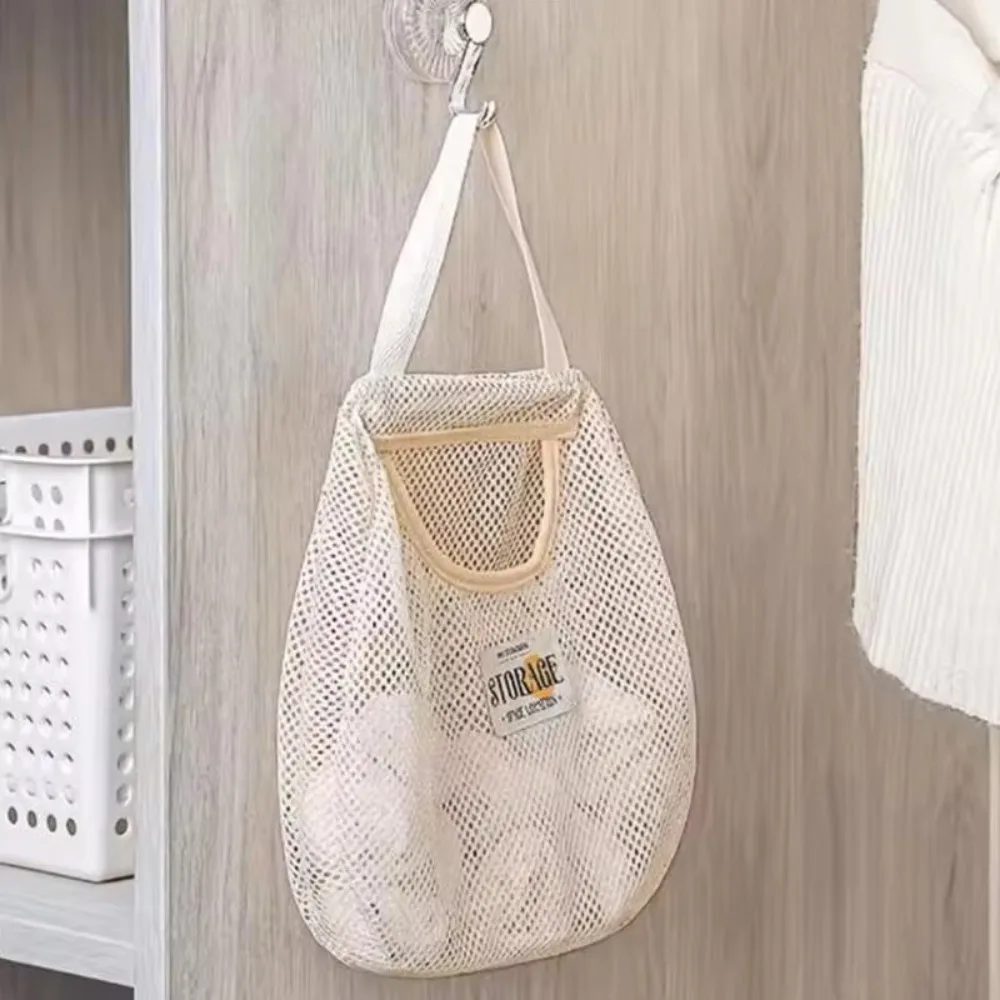 Japanese Style Durable Socks Storage Hanging Bag Wardrobe Hanging Underwear Storage Bag Wall Hanging Dormitory Punching Bag