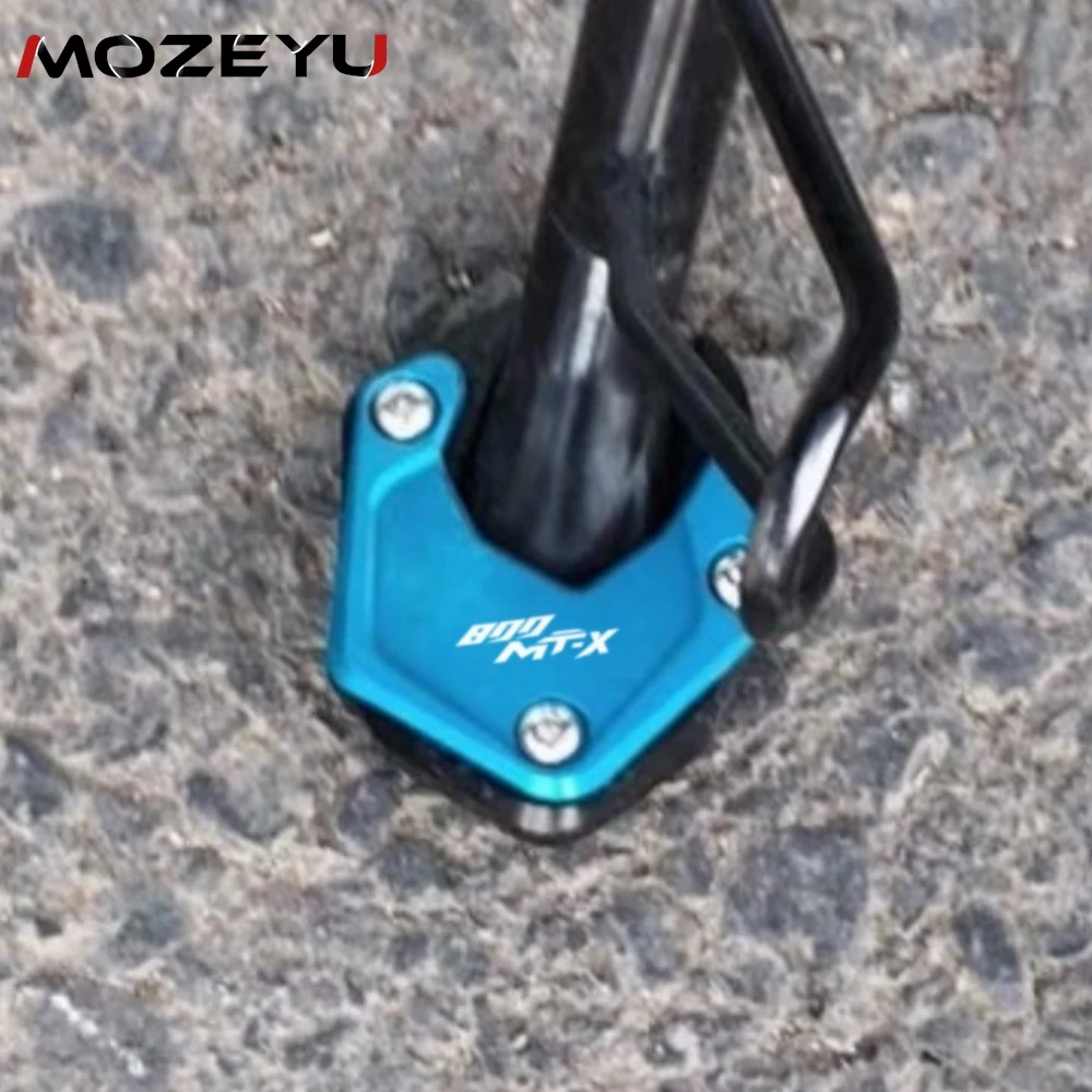 

FOR CFMOTO 800MT-X 800MTX MTX 800 2024 2025 Kickstand Foot Side Stand Extension Pad Support Plate Pedal Motor 800MTX Accessories