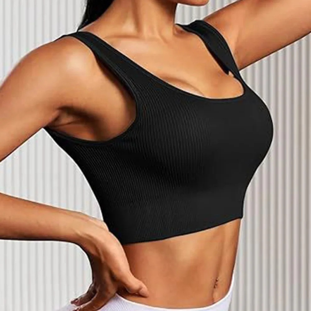 Beautiful Back Seamless Sports Bra Shockproof Comfortable Fitness Vest Breathable Moisture-Wicking Yoga Underwear Women