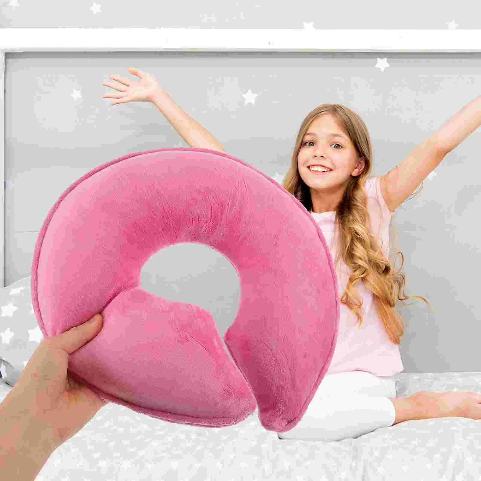 

U Shaped Neck Pillow Travel U-shaped Massage Table Pillows for Rosy Memory Foam