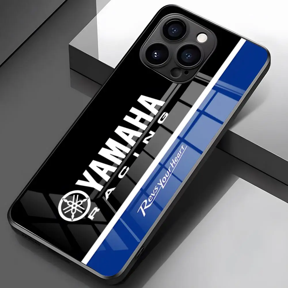 حافظة لهاتف آيفون 17 برو ماكس 16 15 14 برو ماكس 13 11 X Xs Xr 8 7Plus غطاء زجاجي