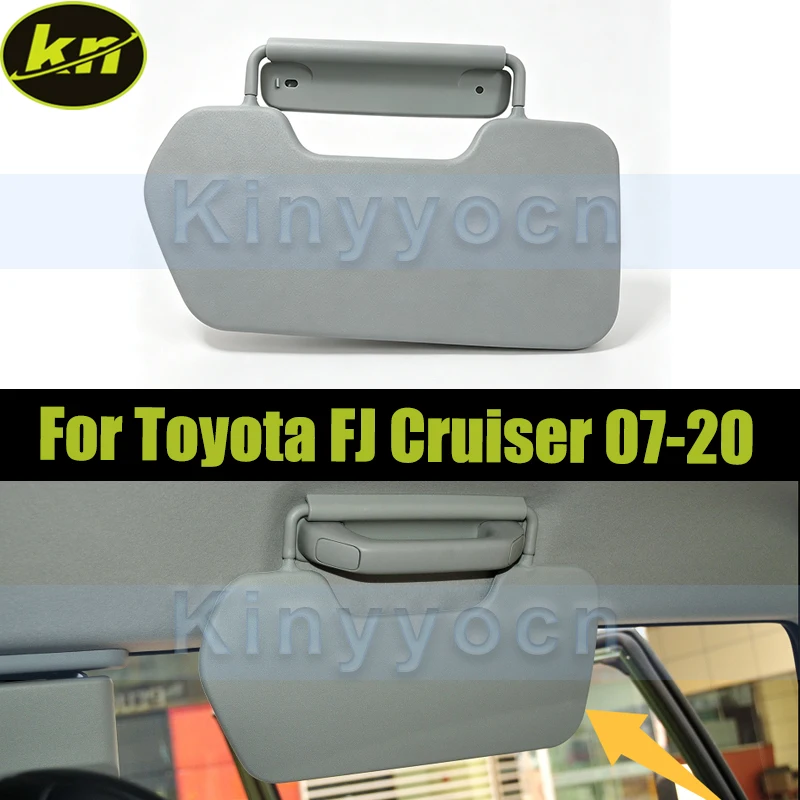 Car Sun Visor For Toyota FJ Cruiser 2007-2020 Side Sun Visor Shade Sunvisor Sunshade Cover Shade Sun Visor