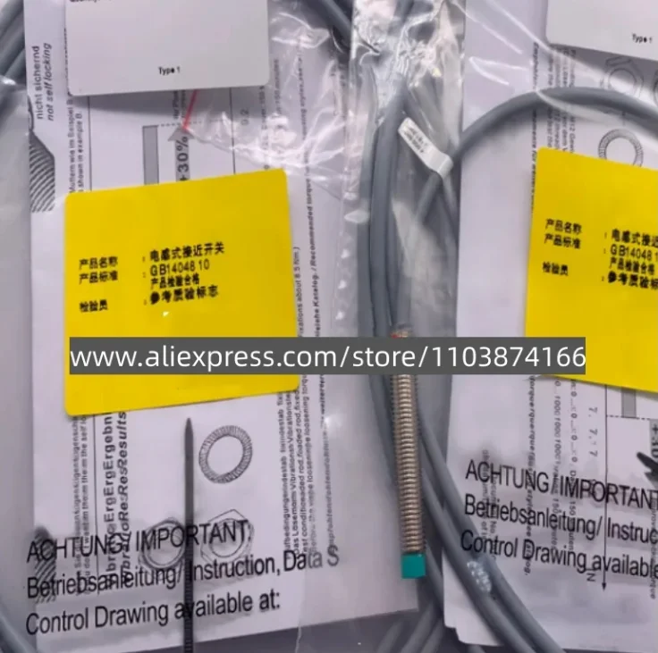 3PCS New proximity switch NBN3-8GM50-EO NBB2-8GM50-E2-V3 NBB1.5-8GM40-E2-V3 NBB1.5-8GM50-E2-V3