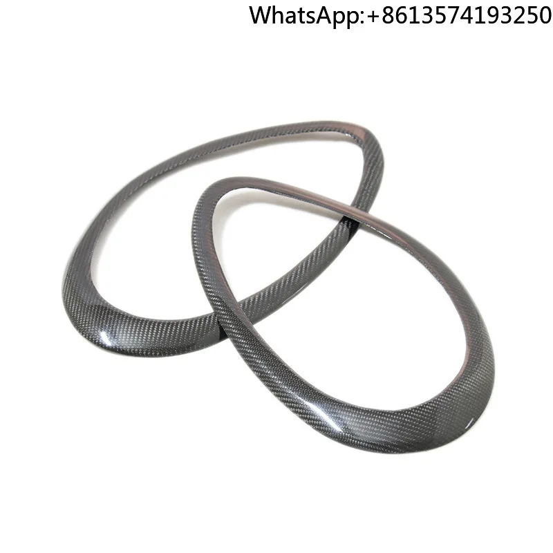 

For 2005-2008 Hot Selling Real Carbon Fiber Modified Front Headlight Eyebrow And Lampshade For Porsche Cayman 987.1