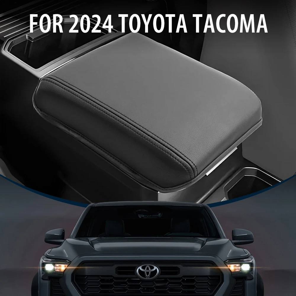 Auto Armsteun Cover Center Concern Armsteun Beschermer Zwart Voor Toyota Tacoma 2024 Accessoire Auto Interieuronderdelen