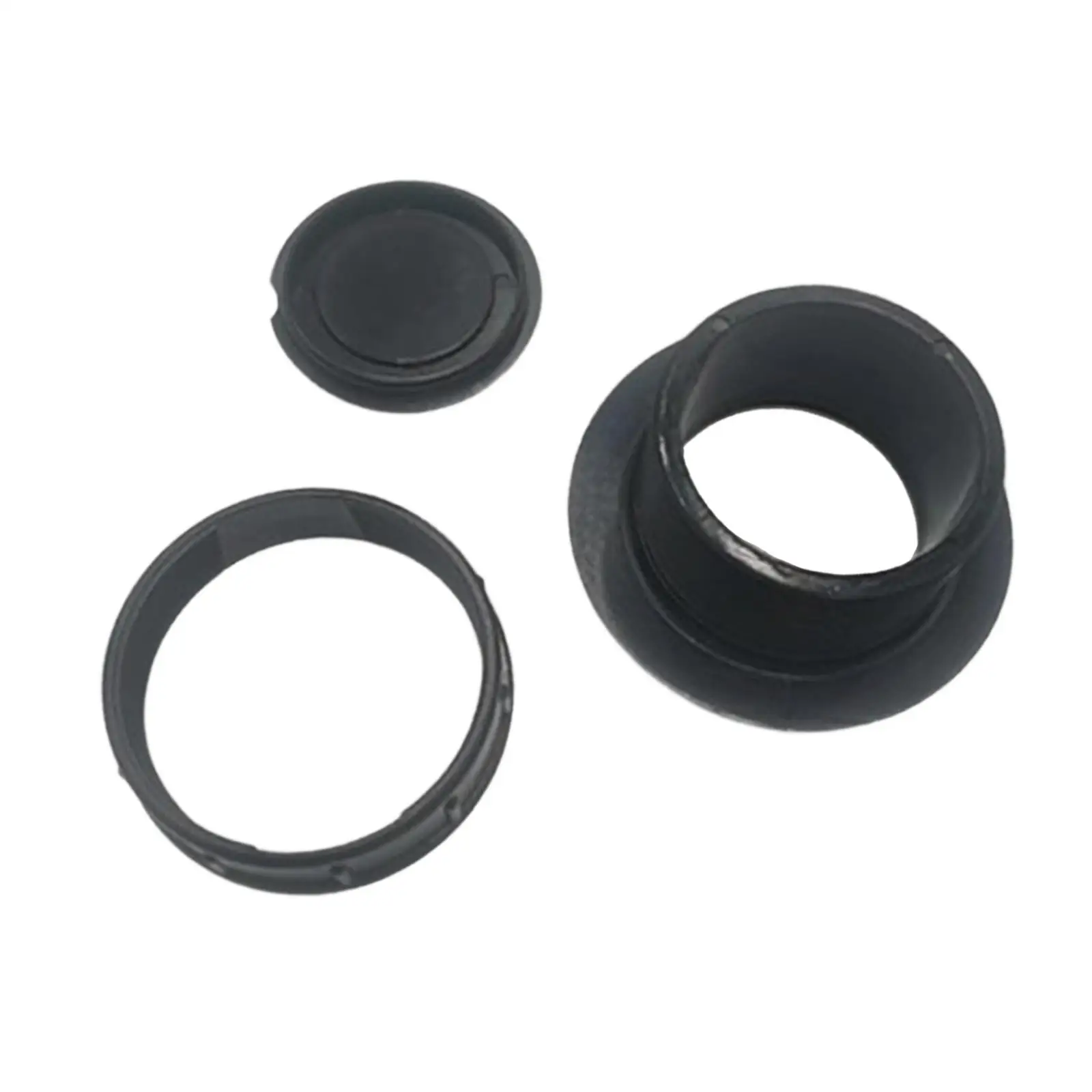 Umbrella Table Stopper PVC Parasol Hole Ring with Cap Universal Fit for 2 Inch Hole Durable Easy to Install