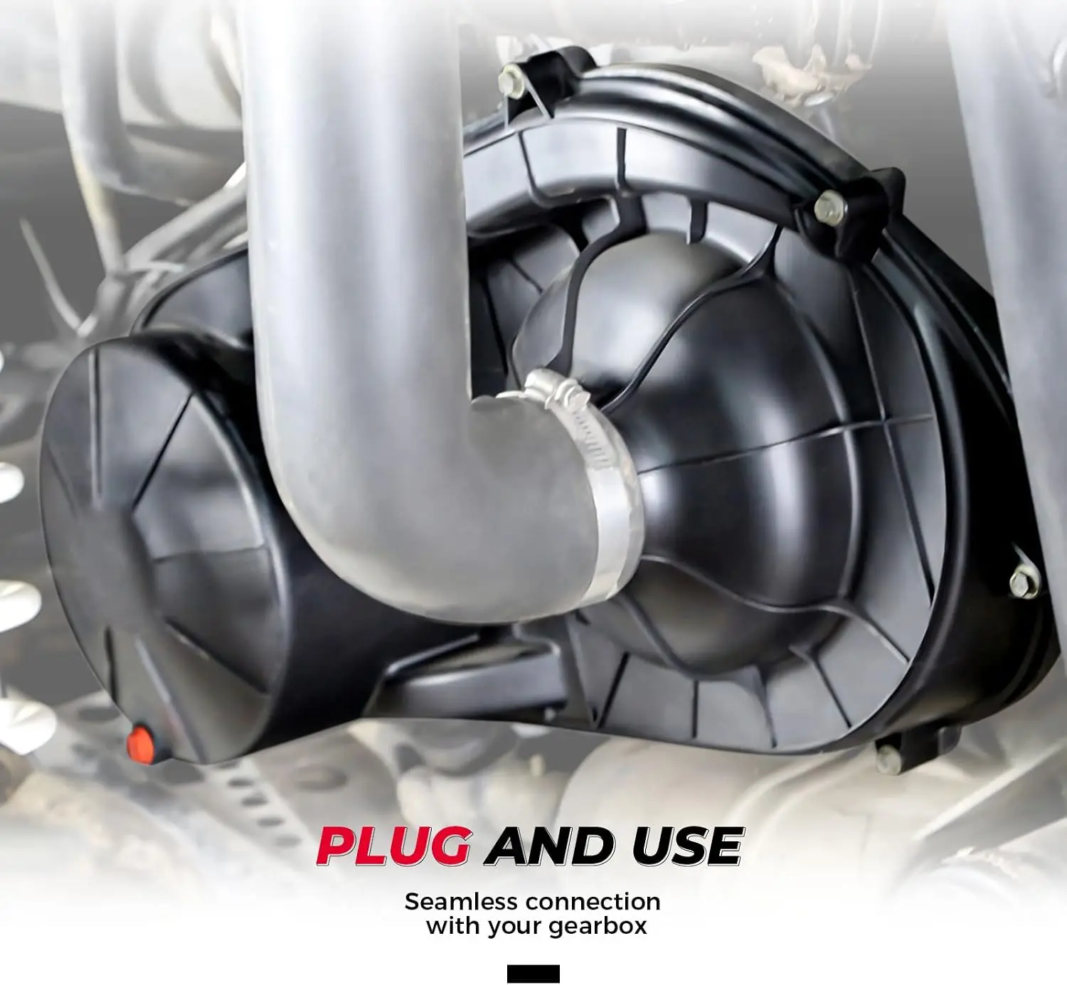 2635611 Outer Clutch Cover, CVT Variator Belt Cover for 2015-2023 Polaris RZR XP 1000/900 S, General