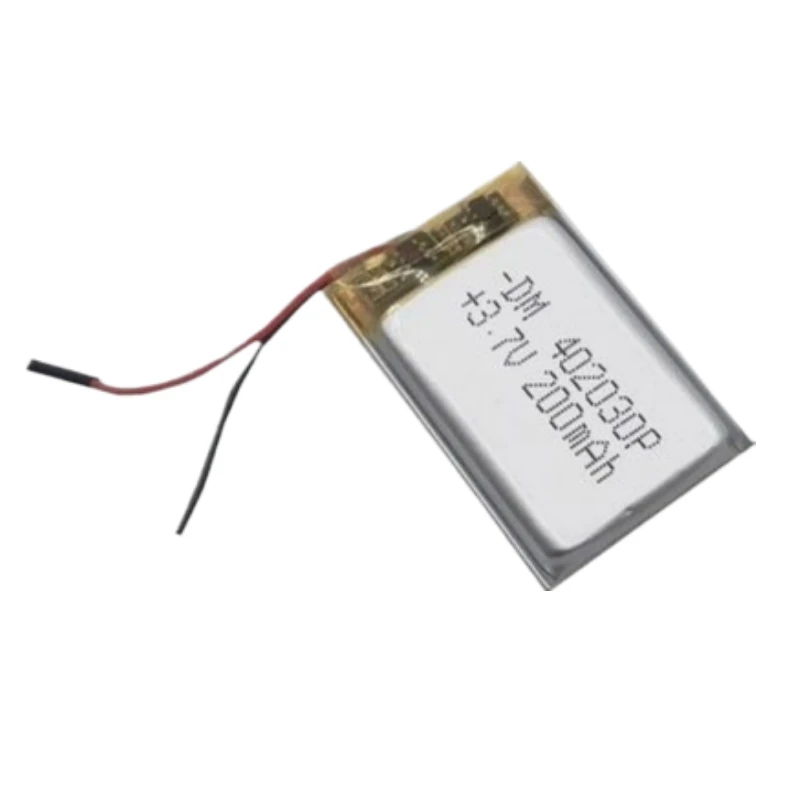 402030 Battery for Smart Bracelet Voice Recorder GPS Tablet PC Pet Training Tool Webcam Batteries 3.7V 200mAh