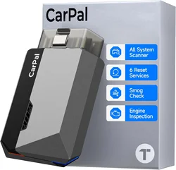 TOPDON Carpal OBD2 Scanner for Car All System Diagnostic Tool Vehicle Health Check Smog Check Battery Test IOS Android  BT 5.0