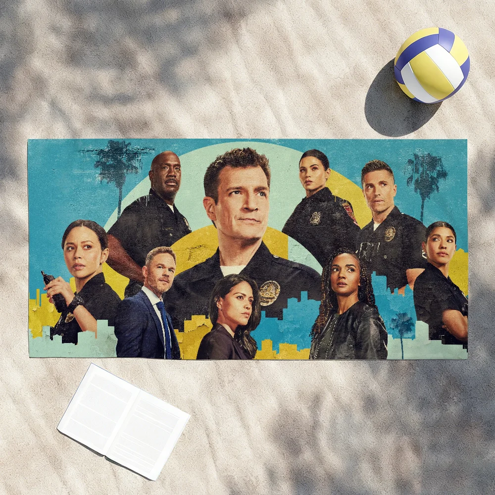 Classic Tv Show The-Rookie Towel Shower Sauna Travel Spa Quick Dry Gym Accessories Soft Large Beach Towels