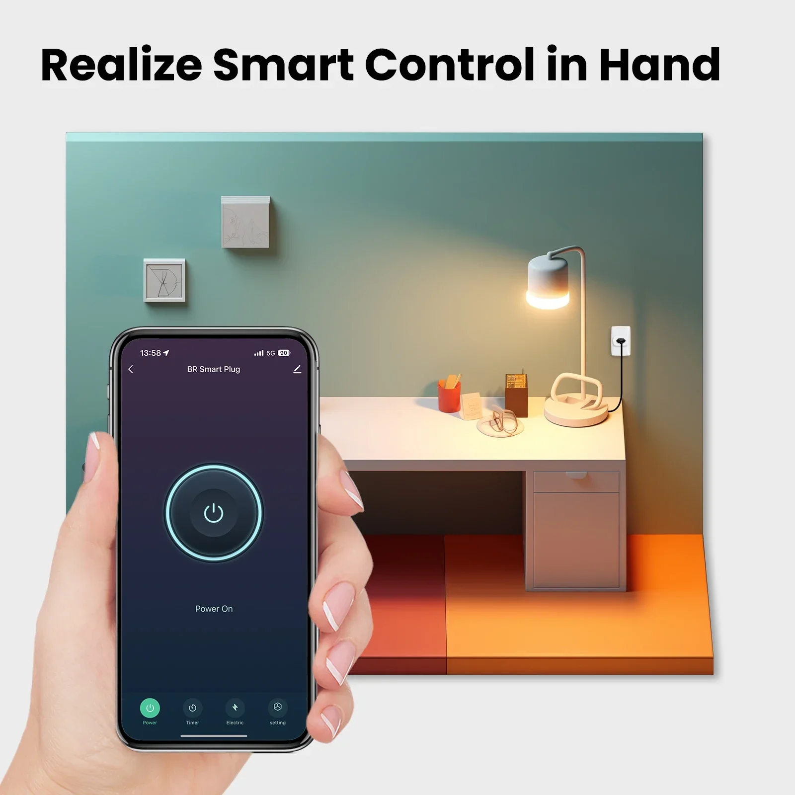 MOES Tuya WiFi/Zigbee 16A Smart Plug Brazil Version Socket Electricity Monitoring Fireproof App Control With Alexa Google Home