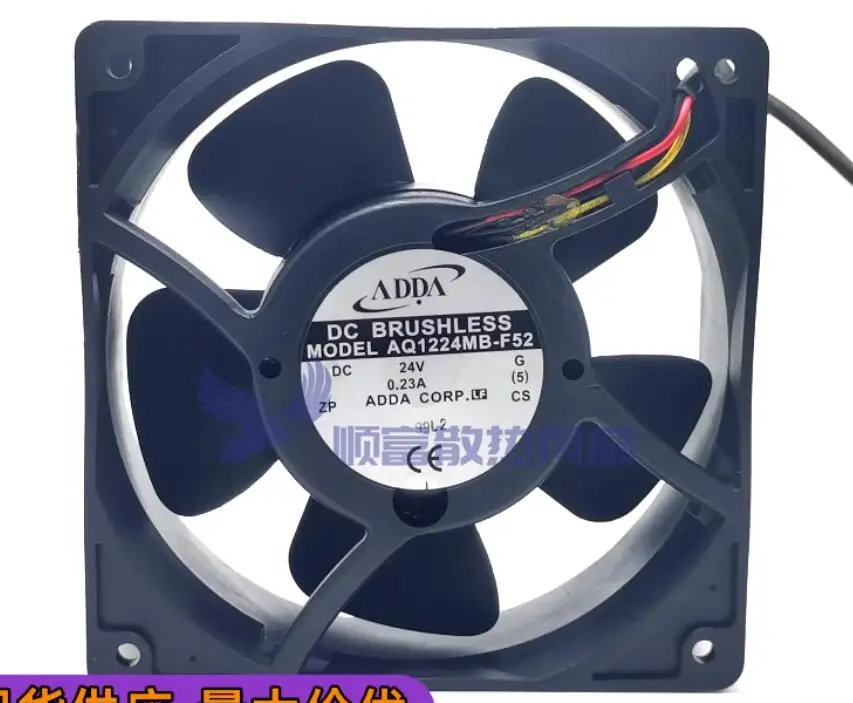

Ltsf For ADDA AQ1224MB-F52 DC 24V 0.23A 120x120x38mm 3-Wire Server Cooling Fan 12cm