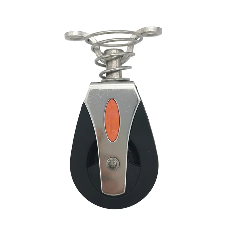 SMIEA-polea giratoria de nailon de acero inoxidable, polea para cama de ejercicio, accesorios de aparejo de polea para velero marino