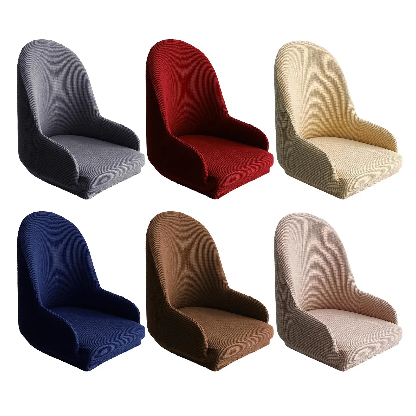 Stretch Wingback Chair Cover Protector Seat Covers for Party Banquet Home Dinners Celebrations Bars Decor