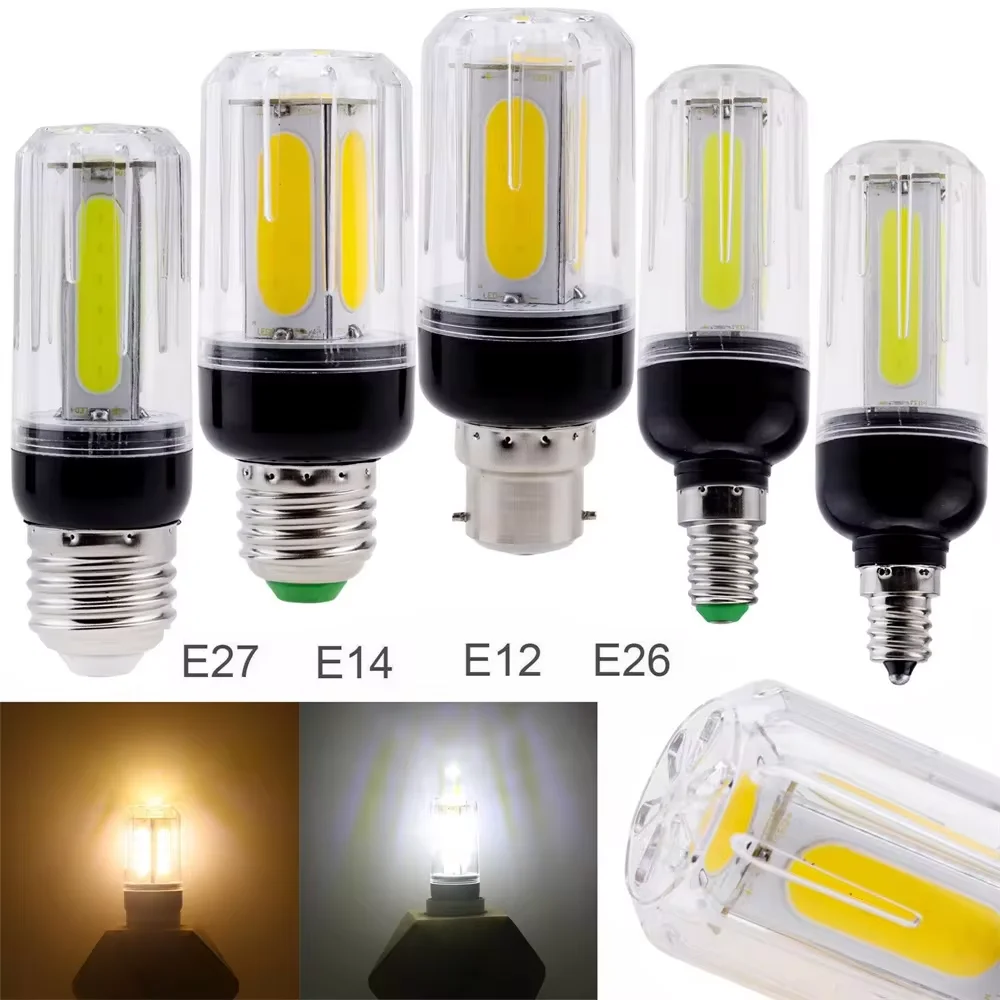 

16W LED COB Кукурузная лампочка AC 85 - 265V 110V 220V Светильная домашняя лампа E27 E14 E12 Домашнее декоративное освещение Быстрая доставка 6 - 8 дней Бесплатная доставка