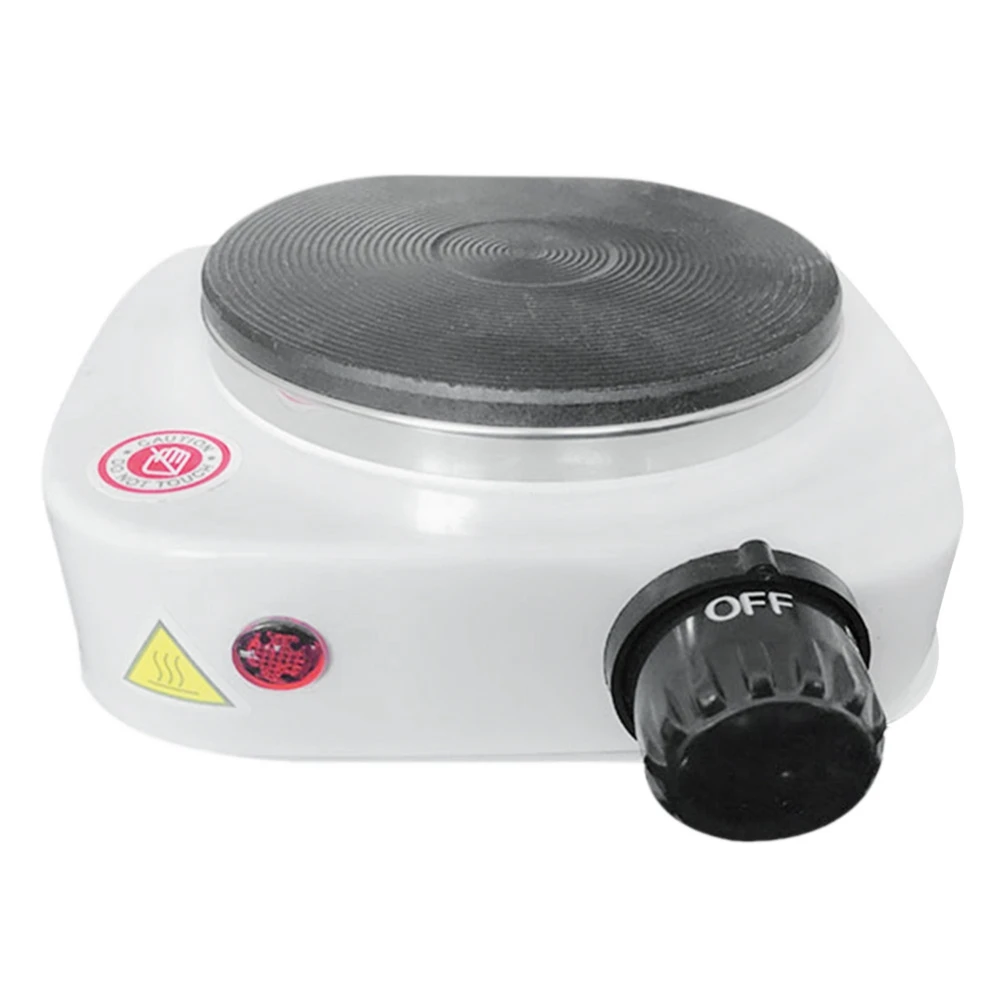 【ELECTRONIC-ACCESSORIES】2X 500W Mini Electric Hot Plate Stove Countertop Practical Solid Hotplate Heating Furnaces EU Plug