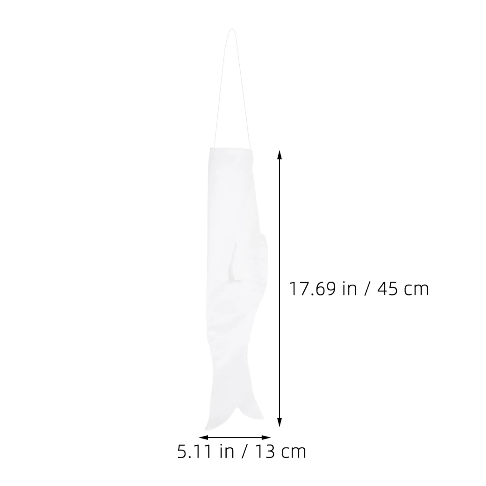 Koinobori – chaussettes à vent vierges pour carpe japonaise, 3 pièces, banderole sur toile, peinture créative, décor de jardin de Festival en plein air, artisanat pour enfants