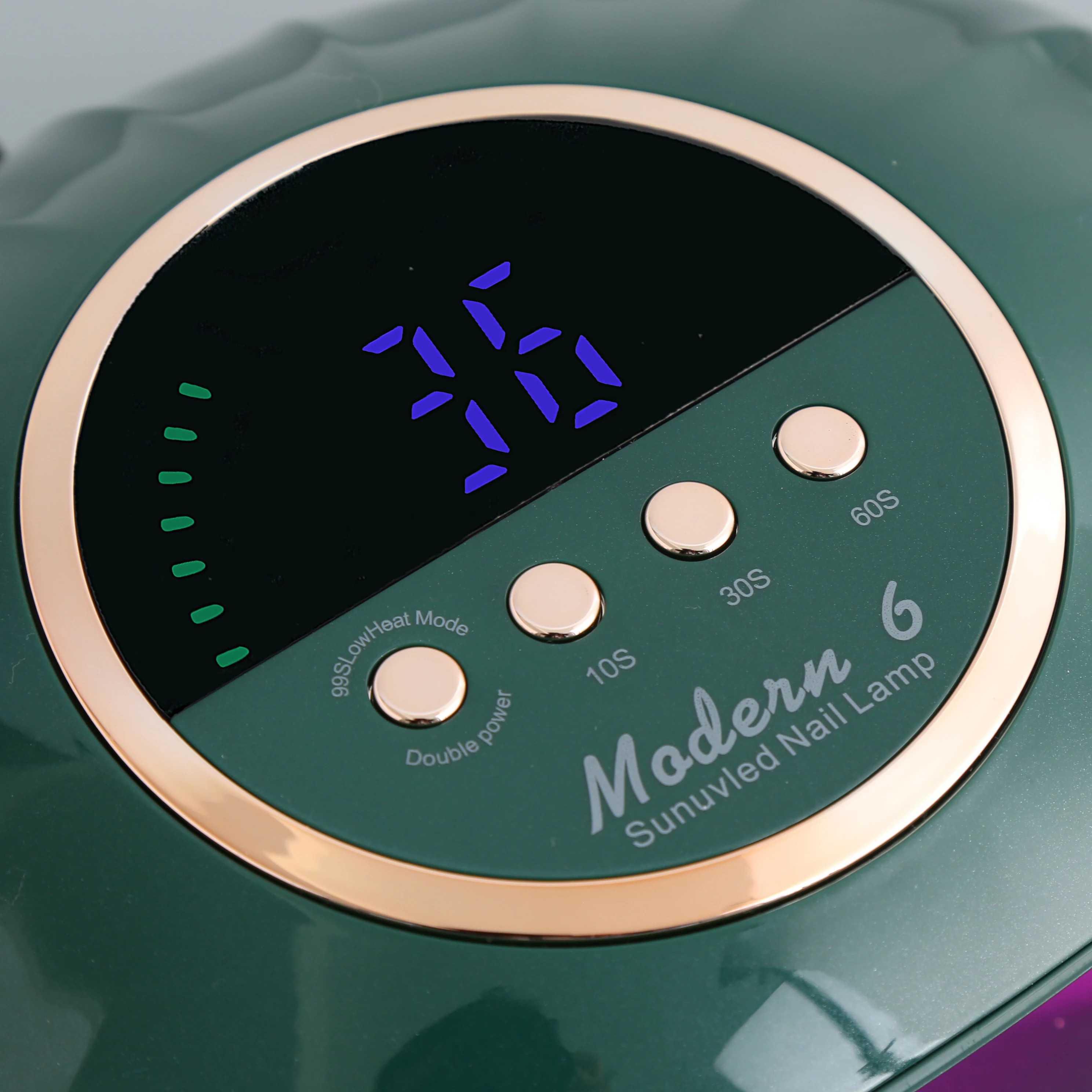 NUOVO Modern6 UV Lampada A LED Essiccatore per unghie Luce solare Timer 10/30/60s Grande spazio Lampada a due mani Strumenti per manicure professionali