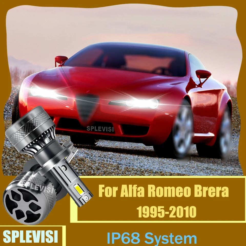 

2 автолампы 360° ° Вращающийся H7 светодиодный турбо-автомобиль 200 Вт для Alfa Romeo Brera 1995 1996 1997 1998 1999 2000 2001 2002 2003-2010