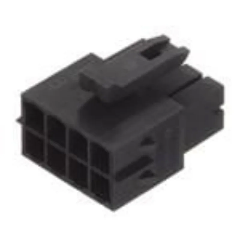 (5-20pcs) 2064610800 MOLEX Micro-Fit+ Receptacle Housing Dual Row 8 Circuits UL 94V-0 Glow-Wire Capable Black
