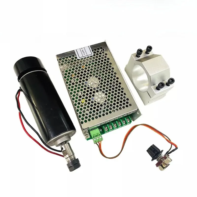 

ER11 high-speed DC 500W spindle MACH3 speed regulation can also be freely matched with manual speed regulation