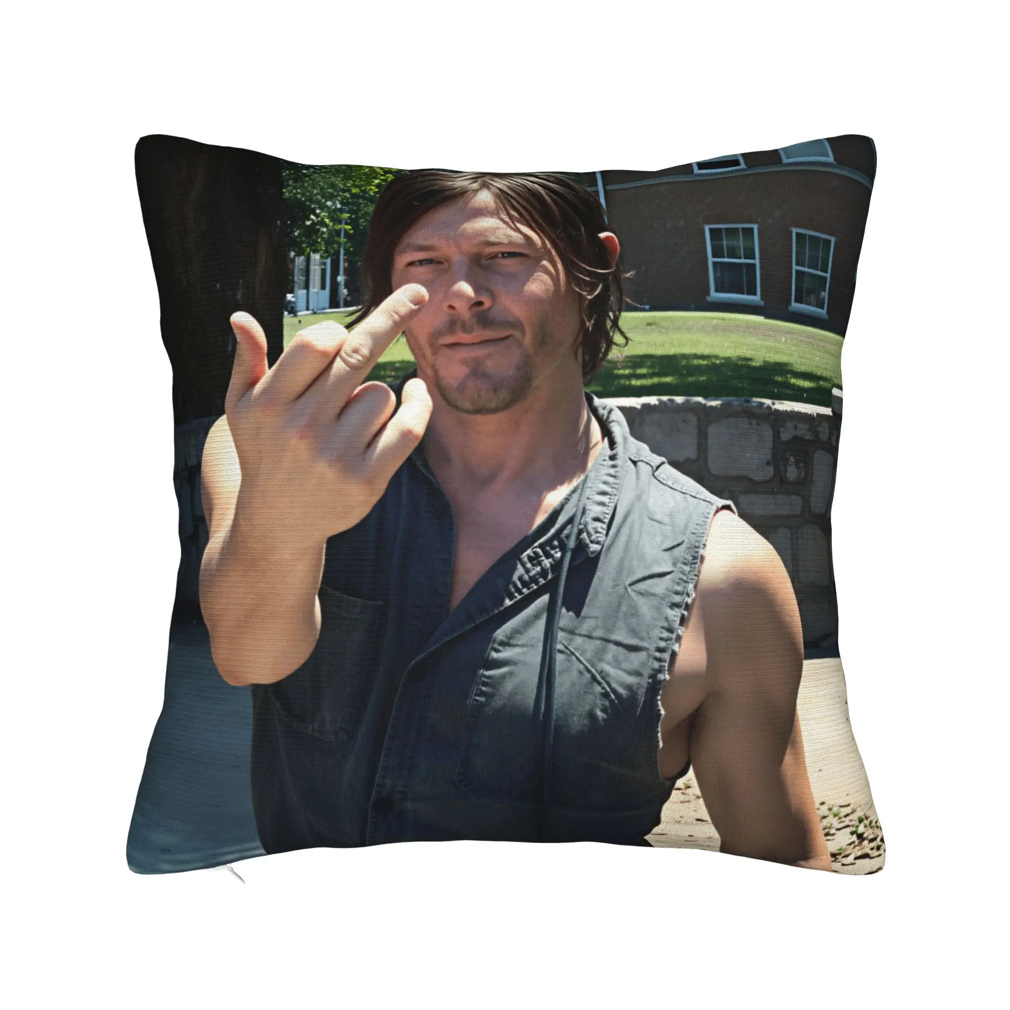 Pillow Cover D-Daryl D-Dixon  Fashion Pillow Case For Living Room Chair Pillowcases