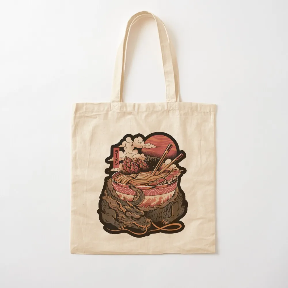 

Dragon's Ramen Tote Bag canvas tote bags custom bags Canvas Tote Bag