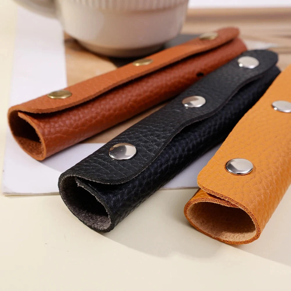 Ledergriff, Schutzhülle, PU-Handtaschengriff, Wickelsattelschnalle, Koffer, Handtasche Schultergurt, Kettentaschenzubehör – Detail 2