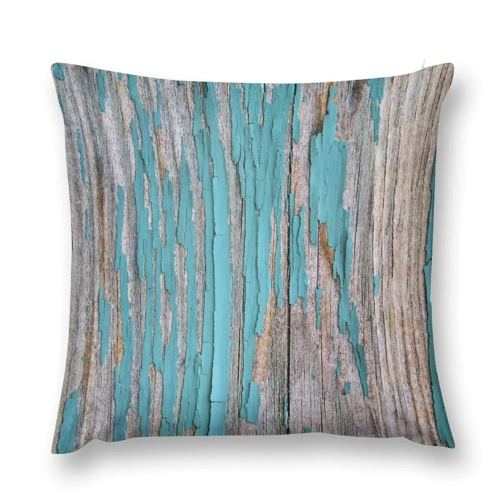 

Shabby rustic weathered wood turquoise Throw Pillow luxury home accessories Sofa Cushions Cushion Cover Set pillow