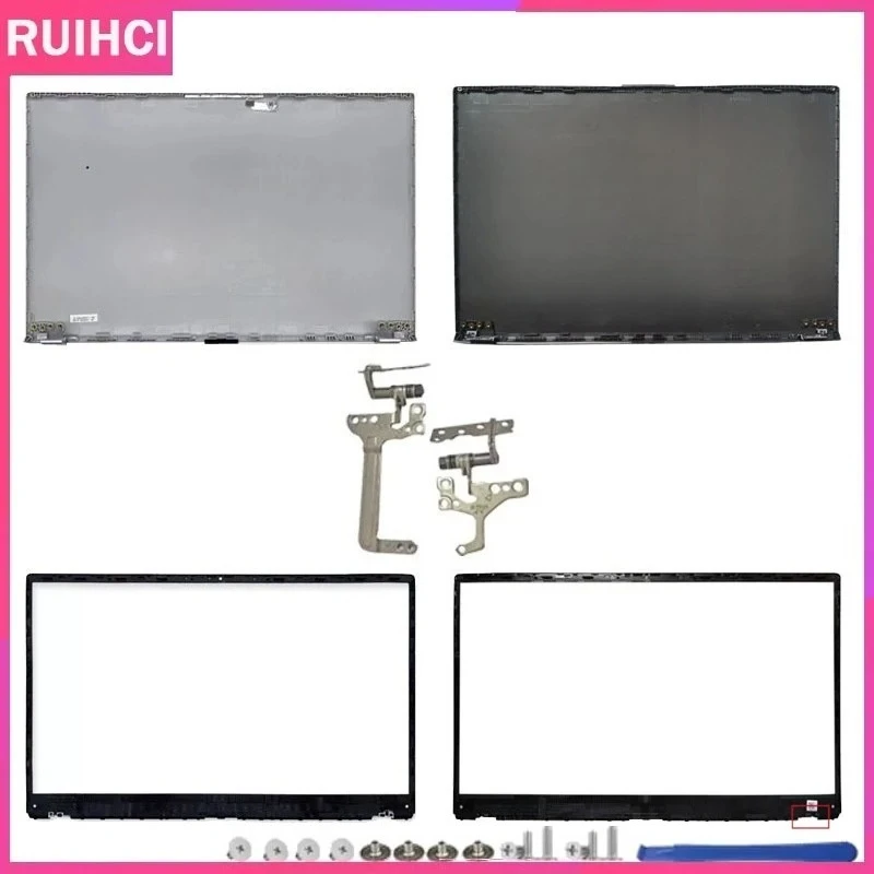 

For ASUS VivoBook 15 X512F A512 A512F F512 X512 V5000F V5000J V5000D Laptop Case Notebook LCD Back Cover Front Frame Hinges