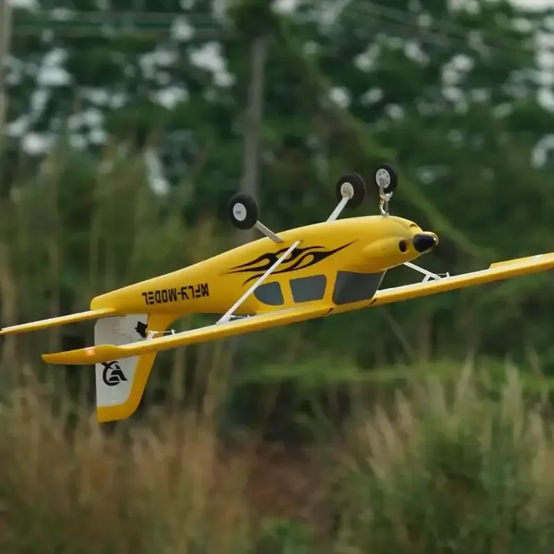 XFly Model 1.3m Venture Advanced Trainer 5CH Single Wing Model Propeller Aircraft Equipped With CNC Shock Absorber Landing Gear