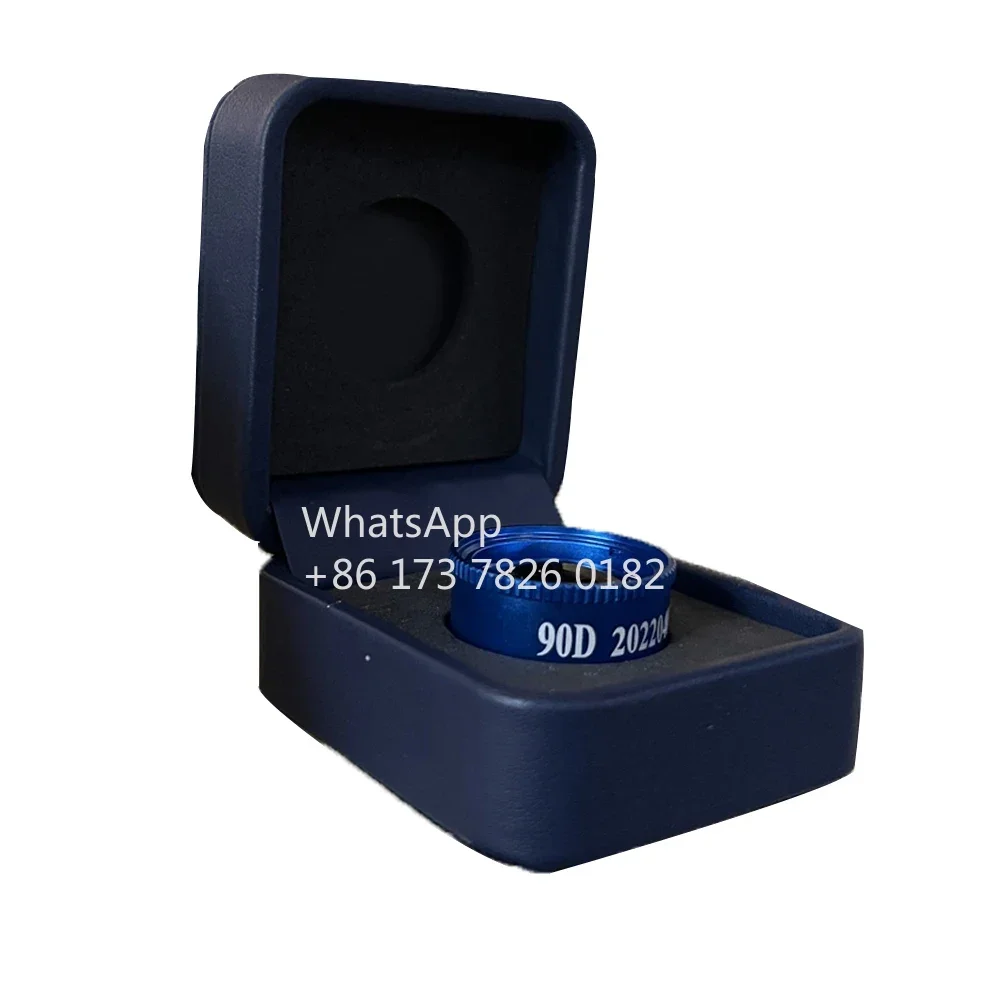 Optical Instrument Lens 90D Slit Lamp Examination Fundus Aspherical Retinal Lens Ophthalmological Diagnosis