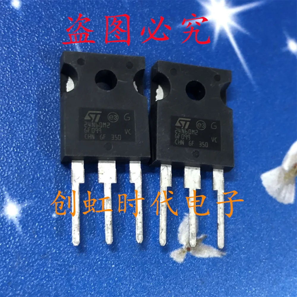 1pcs/lot 24N60M2 brand new 650V 18A High power MOS transistor STW24N60M2 High quality source of goods, fast delivery