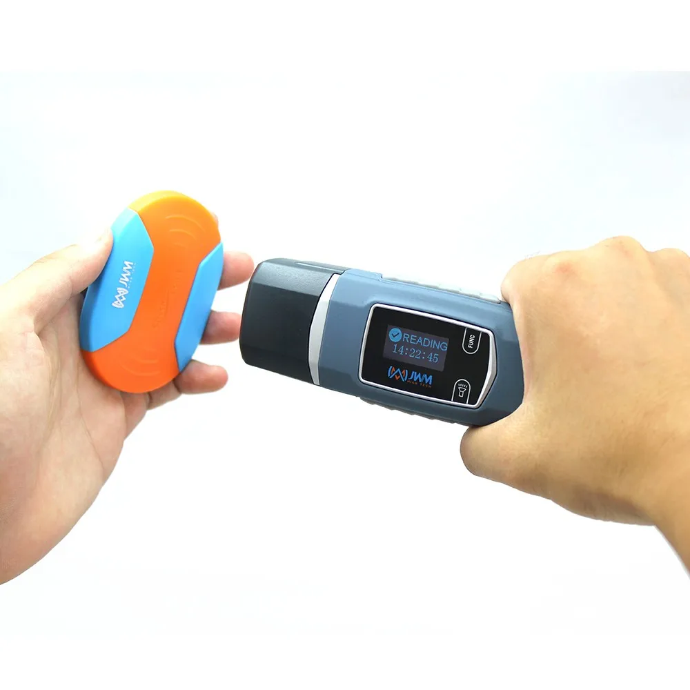 Sistema de recorrido de guardia de seguridad JWM, V8 compatible con lectura remota de tarjetas 2,4 G y lectura de 125 KHZ