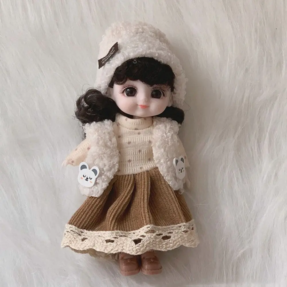 For Obitsu 11 Ob11 Animal Doll Outfit Clothes Accessories Suit for Ob11 Gsc 1/12 Bjd Molly Body 16cm Bjd Doll Fashion Sweet